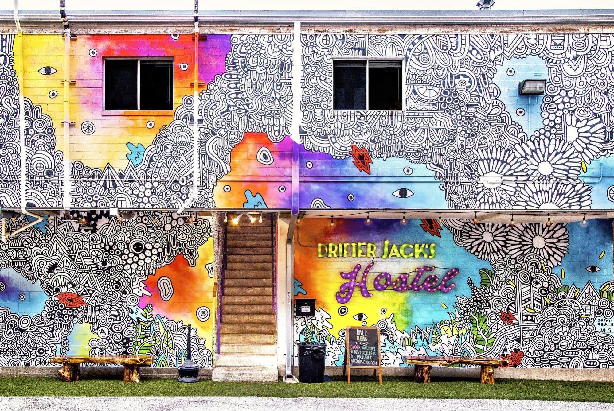 Drifter Jack'S Hostel Austin Ngoại thất bức ảnh